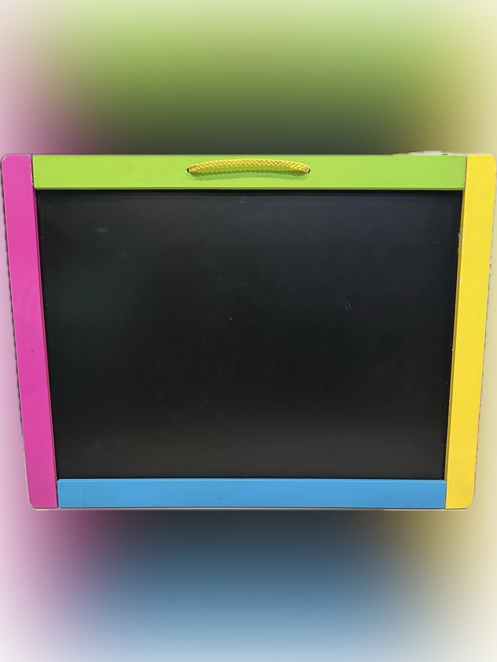 VTG BLACKBOARD WHITEBOARD CHALKBOARD SCHOOL HOMEWORK PLAY DRAW DRY ERASE BOARD